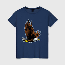 Женская футболка Летящий орёл