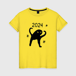 Женская футболка 2024 - ъуъ мем