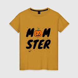 Женская футболка Мама монстр