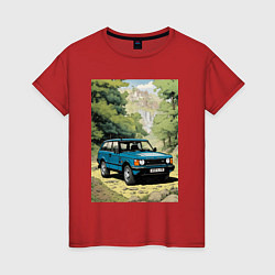Женская футболка Land Rover - Range Rover 1998
