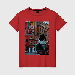 Женская футболка MoMo - Лондон