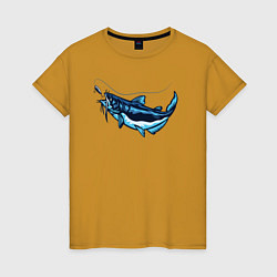 Женская футболка Лазурная рыбка