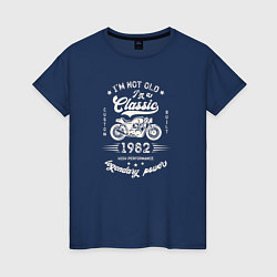 Женская футболка Классика 1982
