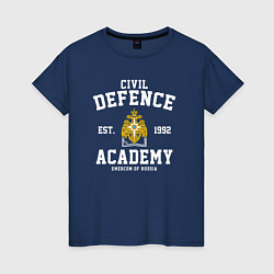 Женская футболка АГЗ - Академия Гражданской Защиты МЧС России