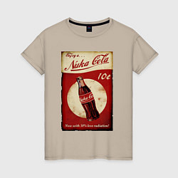Женская футболка Nuka cola price