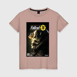 Женская футболка Fallout 76 - game poster