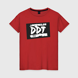 Женская футболка ДДТ - логотип