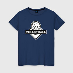 Женская футболка Volleyball club