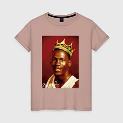 Женская футболка Jordan king