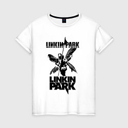 Женская футболка LP - hybrid theory