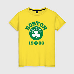 Женская футболка Boston Celtics 1986