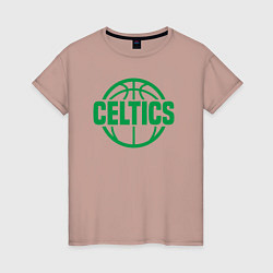 Женская футболка Celtics ball