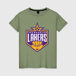Женская футболка Los Angelas Lakers star