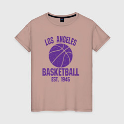 Женская футболка Basketball Los Angeles