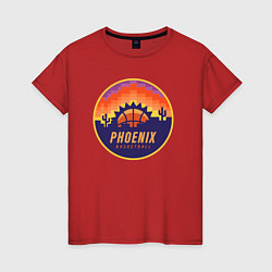 Женская футболка Phoenix basketball