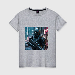 Женская футболка Воен будущего