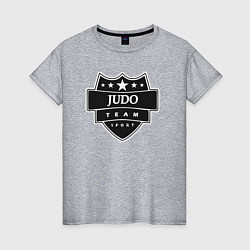 Женская футболка Команда дзюдо