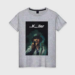 Женская футболка Убийца the killer