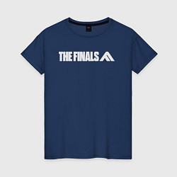 Женская футболка The finals logo