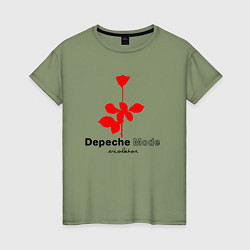 Женская футболка Depeche Mode - Violator album logo