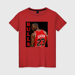 Женская футболка Bulls Jordan