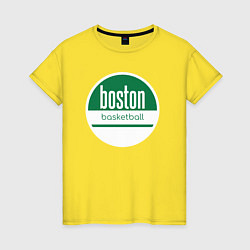 Женская футболка Boston basket