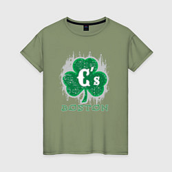 Женская футболка Boston Celtics style