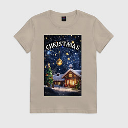 Женская футболка Рождественские дни
