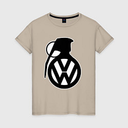 Женская футболка Volkswagen grenade