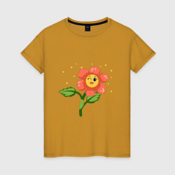 Женская футболка Веселый цветик