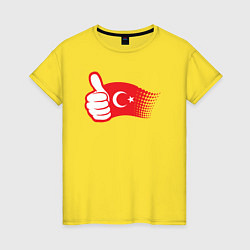 Женская футболка Турецкий лайк