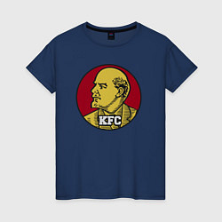 Женская футболка Lenin KFC