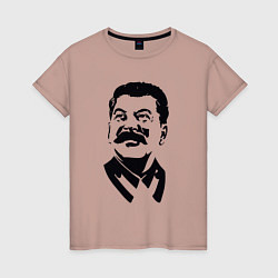 Женская футболка Образ Сталина