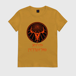 Женская футболка Хирсин