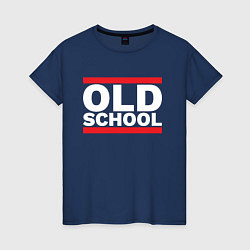 Женская футболка Old school - experience