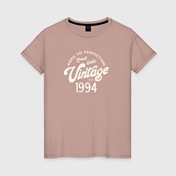 Женская футболка 1994 год - выдержанный до совершенства