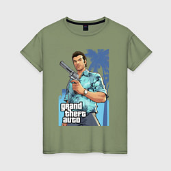 Женская футболка GTA - Томми Версетти
