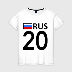 Женская футболка RUS 20