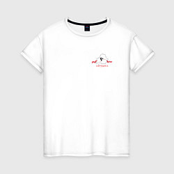 Женская футболка Беларусь наша Айчына
