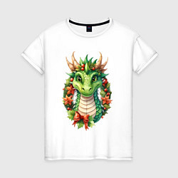 Женская футболка Дракон