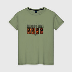 Женская футболка Colonist of Titan