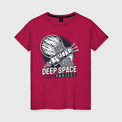 Женская футболка Проект глубокий космос