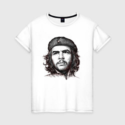 Женская футболка Че Гевара портрет