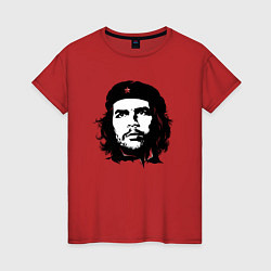 Женская футболка Портрет Эрнесто Че Гевары