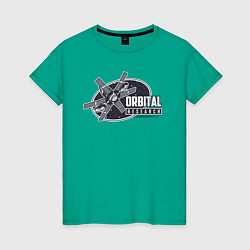 Женская футболка Орбитальные исследования