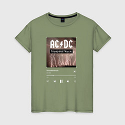 Женская футболка Thunderstruck - AC DC