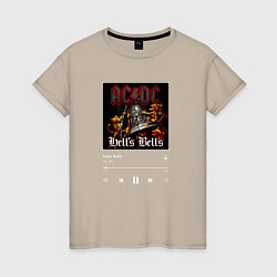 Женская футболка Hells bells - AC DC