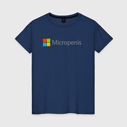 Женская футболка Микропенис