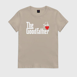 Женская футболка The godfather love