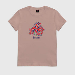 Женская футболка Belarus орнамент